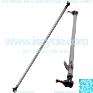 2x Front Steering Drag Link & Track Tie Rod Bar for Land Rover Discovery 99-04