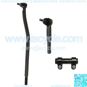 3 Pc Steering Inner Tie Rod Drag Link Kit for Ford F-250 F-350 Super Duty 4WD