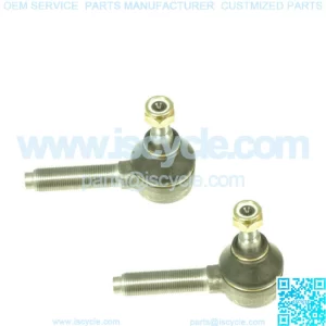Pair Set 2 Front Outer Drag Link Steering Tie Rod Ends Delphi For Discovery