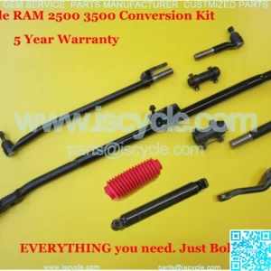 Ram 2500 3500 T Style Steering Upgrade Kit Tie Rod Drag Link Inner Outer 03-2013