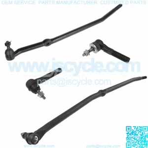 4PC Front Tie Rod End Drag Link for 2003-2008 Dodge Ram 2500 3500 4WD 1st Design