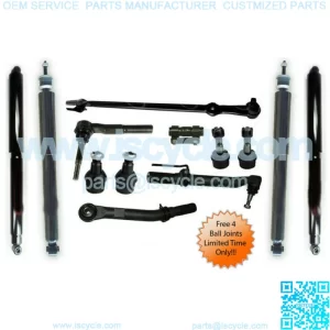 Fits 05-15 4 Wheel Drive Ford F250 Super Duty Tie Rod Ends Drag Link Steering