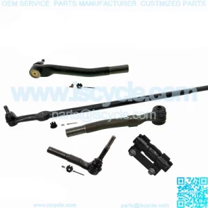 Steering Kit Drag Link Tie Rods Fits Trucks Ford Super Duty F250 F350 4WD