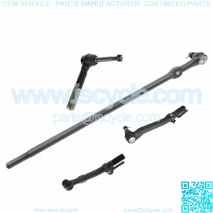 4 Piece Kit Tie Rod End Steering Drag Link LH RH Set for 08-10 Super Duty 4WD