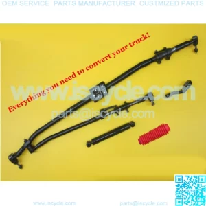 T Style Steering Conversion Kit Tie Rod Drag Link Ram 2500 3500 XRF Lifetime War