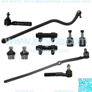 10 New pc Front Tie Rod Ends Track Bar kit for Dodge Ram 1500 2500 1998-1999 4x4