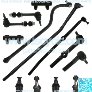 13 Steering Suspension Kit Tie Rod Drag Link Ball Joint for Dodge Ram 2500 3500