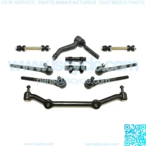10 Pc Idler Arm Drag Link Tie Rods Sway Bar Tie Rods Kit for Chevrolet GMC Isuzu