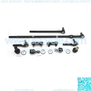 10 Pcs Suspension & Steering for Ford F250 4Wd 85-94 Drag Links Sleeves Tie Rods