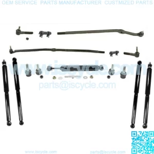 03-07 Ram PickUp 4x4 2500 3500 Drag Link Tie Rod Steering Shocks Ball Jt 15P