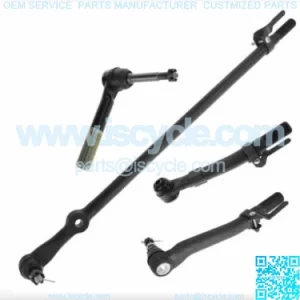 TRQ 4 Piece Kit Tie Rod End Steering Drag Link LH RH Set for Ford Super Duty 4WD