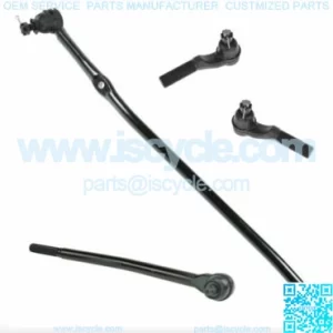 TRQ Steering Inner & Outer Tie Rod End Drag Link LH RH Set of 4 for Ford Van