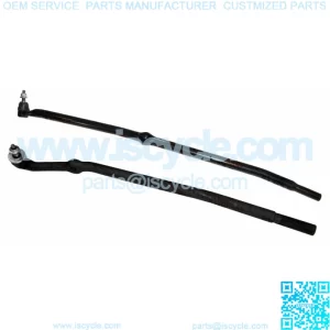Tie Rod End Drag Link Front Steering Kit For 4WD Dodge Ram Serie