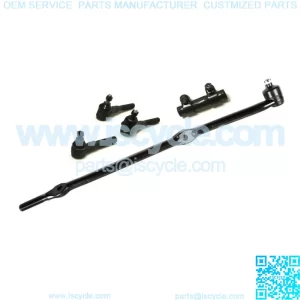 5 Pc Inner Outer Tie Rod End Drag Link Adjusting Sleeve Set for Jeep Wrangler
