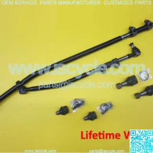 XRF E-250 E-350 Steering Tie Rod Ball Joint Inner Outer Drag Link KIT LIFETIME W
