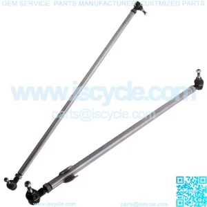 2 Pcs Front Steering Drag Link & Track Tie Rod for Land Rover Discovery 99-04