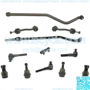 for 93-98 4.0L Grand Cherokee Drag Link Tie Rod Rods Track Bar Steering New 12pc