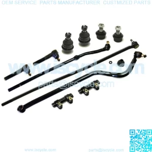 11 New Pc Front Upper & Lower Ball Joint Tie Rod kit for Dodge Ram 1500 2500 4WD