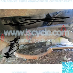79 BONNEVILLE STEERING CENTER DRAG LINK 1979 PONTIAC NO TIE RODS