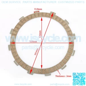 Wholesale Street bike Based Clutch Plate for Kawasaki