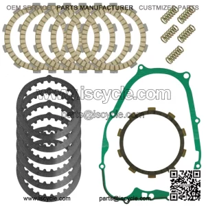 For Yamaha Blaster 200 YFS200 1988-2006 Clutch Friction Steel Plates Spring Kit (For: Yamaha YFS200)