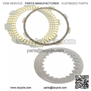 Clutch Friction And Steel Plates for Honda NX125 1988 1989 1990
