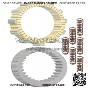 Clutch Friction Steel Plates And Springs Kit for Yamaha YZ250 1993-1999