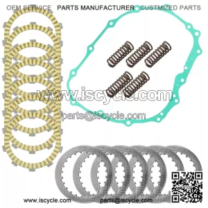 Clutch Plates Kit for Honda Sportrax 400 TRX400EX 1999-2008 / TRX400X 2009-2014