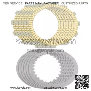 Clutch Friction And Steel Plates for Kawasaki KLR650 KL650 Abs 2016 2017