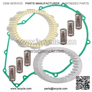 Clutch Friction Plates And Gasket Kit for Kawasaki ZX1200C ZZR1200 2002-2005