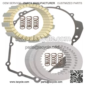 Clutch Friction Plates And Gasket Kit for Kawasaki Ninja ZX-10R ZX1000 2011-2020