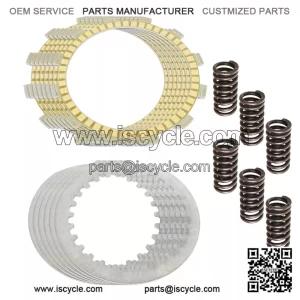 Clutch Friction Steel Plates And Springs Kit for Yamaha DT250 Dt400 Rd400 Ty250