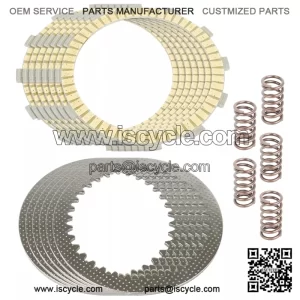 Clutch Friction Plates And Springs Kit for Kawasaki ZR-7 ZR-7S ZR750 2000-2005