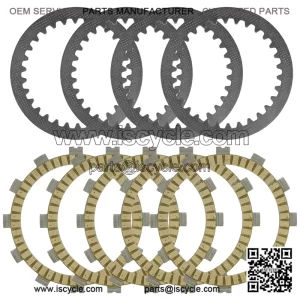 Clutch Friction Steel Plates for Suzuki RM80 RM80S 1986-2001 / RM85 2002 - 2021