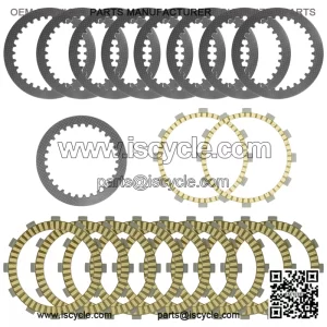 Clutch Friction Steel Plates Kit for Yamaha YXZ1000R EPS SS SE YXZ10YE 2017-2022