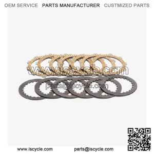 Clutch Plates (Set) for Loncin LX500-K,Voge 500DSX Euro 5 LX500-K-E5 CMPO Black