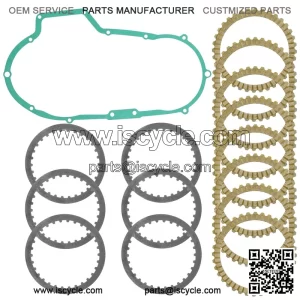 Clutch Plates Gasket Kit for Harley Davidson Sportster 883 XL883 XLH883 1991-03
