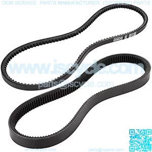 Starter Generator & Clutch Drive Belt for Club Car DS 1997-up, Club Car Precedent 2004-up Gas Golf Cart, OEM: 101916701 1016203