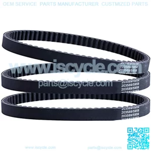 3pcs 30 Series Go Kart Drive Belt Replaces Manco 5959 / Comet 203589??torque converter belt