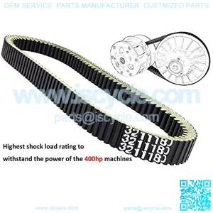 CVT Carbon Drive Belt for Polaris RZR XP 1000 Belt 2014-2020 Heavy Duty ATV Belt Replaces Part Number 3211180