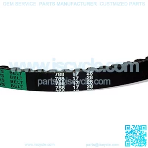 788 17 28 CVT Drive Belt for Jog 2 Stroke 50cc 1PE40QMB Minarelli Engine Scooter ATV Moped One Piece