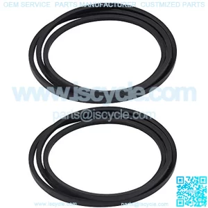 2pcs 532130969 130969 Belt Replacement Ayp 581696001 265152 106863X 108597X M144044 Deck Drive Belts Lawn Mower A90/ 4L920 V Belt (1/2"x92")