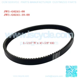 Golf Cart Drive Belt for Yamaha G29 2007-2012 Fits JW1-G6241-10-00 JW1-G6241-00