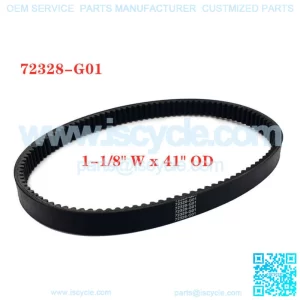 New Listing1-1/8"W x 41"OD Clutch Drive Belt for EZGO Golf Cart Gas 4 Cycle 91-09 72328-G01