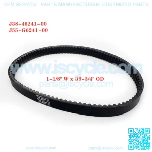 Drive Belt for Yamaha G2A G8 G9 G16 G20 G21 G22 G29 Gas Golf Cart J38-46241-00