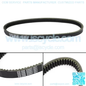 Drive Transmission Belt for E-Z-GO EZGO Gas 2 Cycle Golf Cart 1988 23557G1 YU