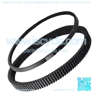 Clutch Drive & Starter Generator Belt Kit for 2008-up EZGO RXV/TXT Golf Cart Models with Kawasaki Engine, Replaces OEM # 606136, 606138, 618630, 16548G1