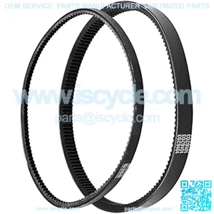 Club Car Starter Generator Belt and Drive Belt Kit for DS,Precedent Replace OEM#101916701 1016203