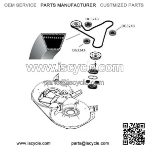 Husqvarna CT154 blade drive belt