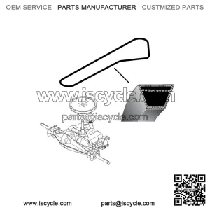 Husqvarna LT126 and other V-belts